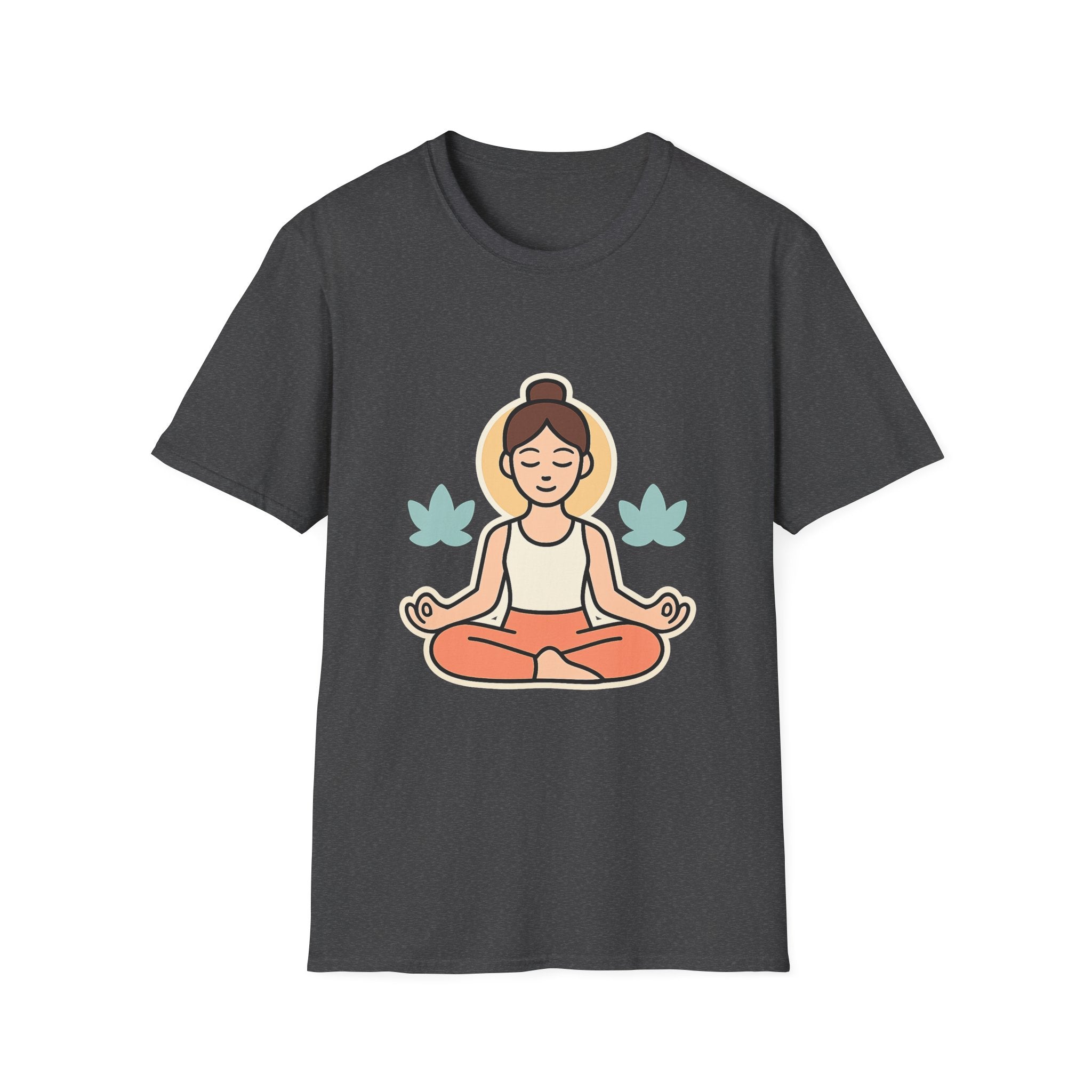 Retirement Gift for Coworker - Zen Yoga Unisex T-Shirt | Perfect Mindfulness Gift