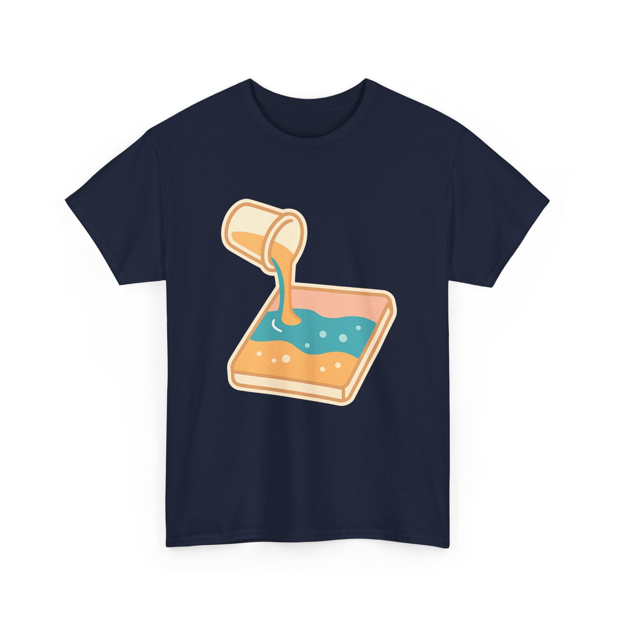 Resin Art Unisex T-Shirt | Unique Abstract Design Tee for Art Lovers