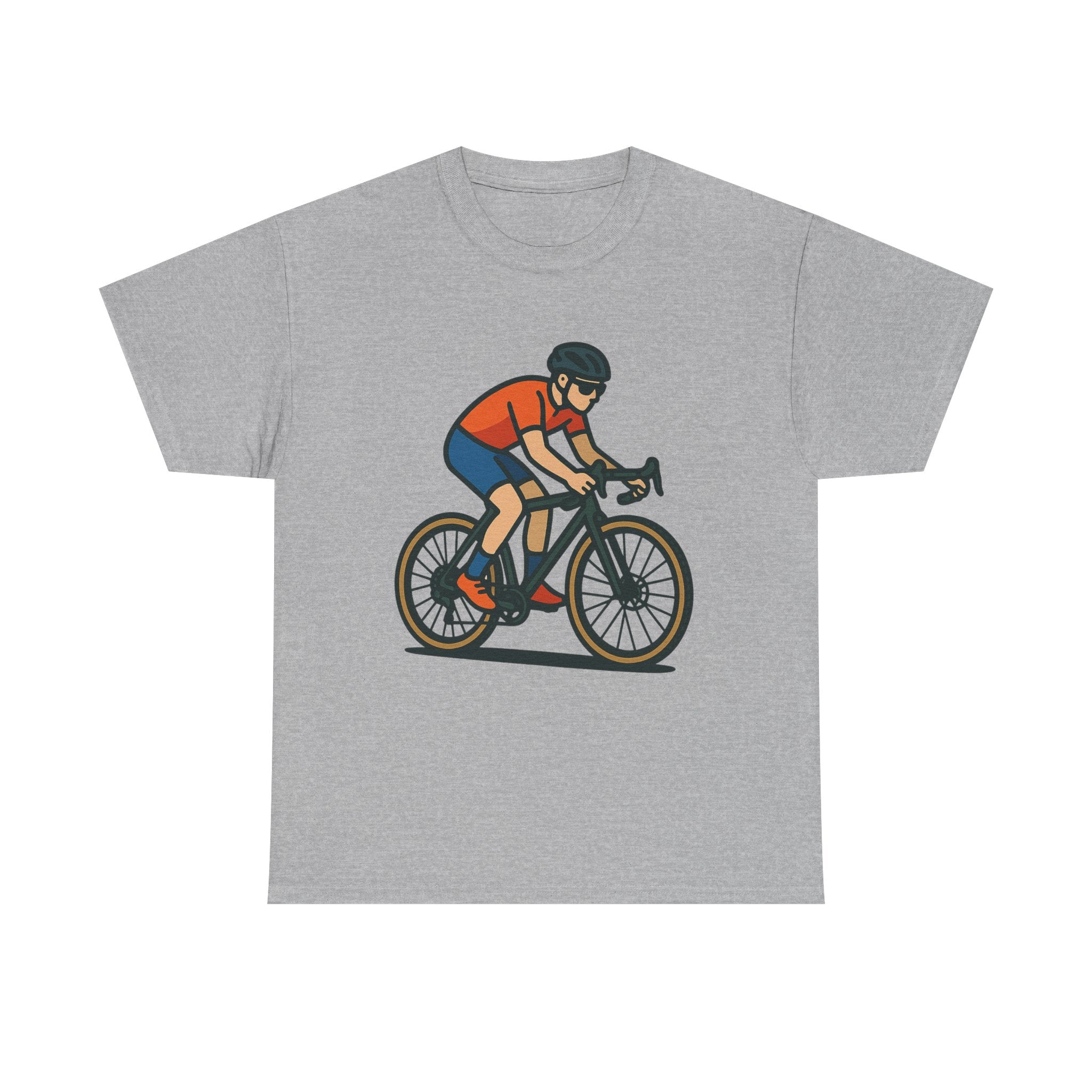 Gravel Cycling T-Shirt | Unisex Adventure Tee for Off-Road Riders
