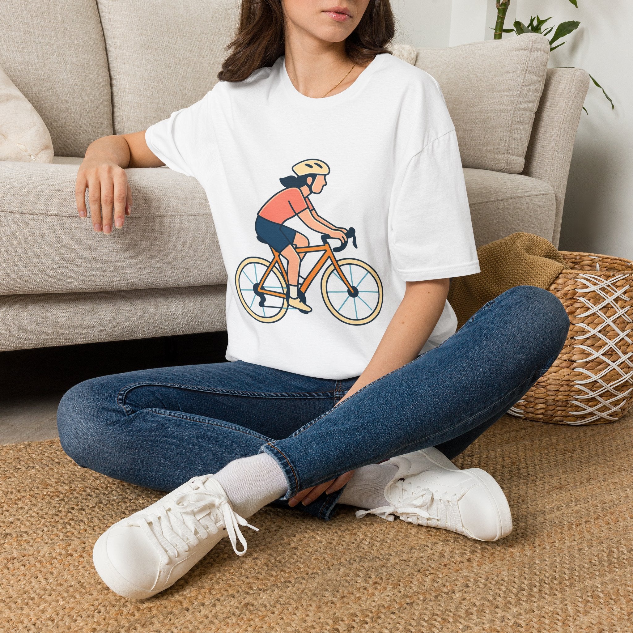 Cycling Life Unisex T-Shirt | Comfortable Eco-Friendly Tee for Bike Lovers