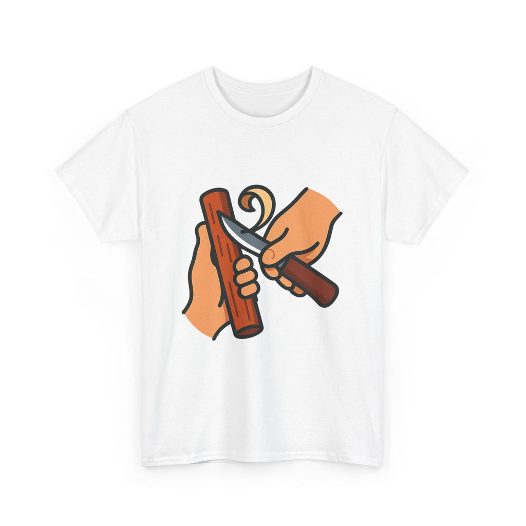 Wood Carving Whittling Artist Unisex T-Shirt - Premium Soft Tee