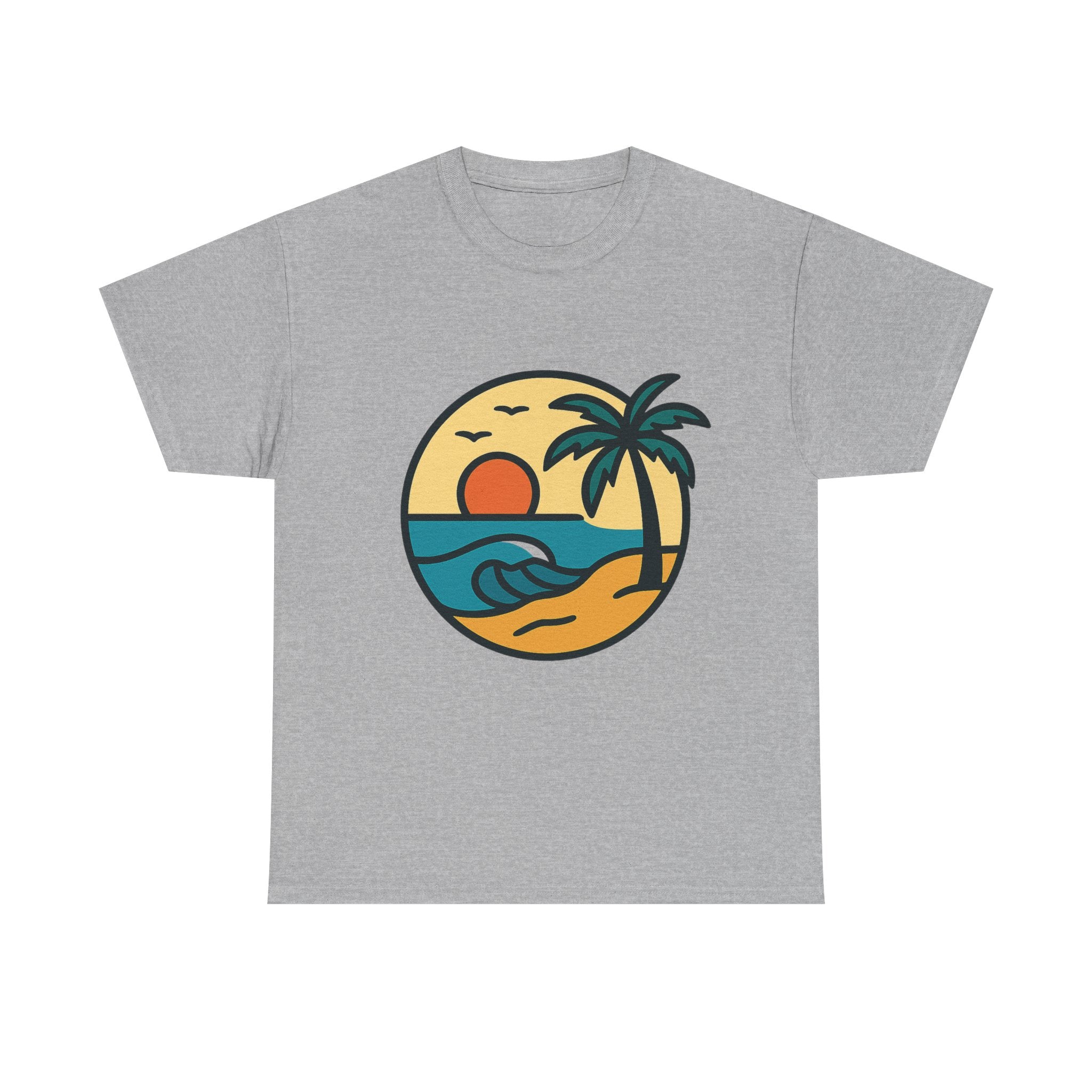 Vintage Beach Vibes Unisex T-Shirt | Soft Comfort Tee for Summer