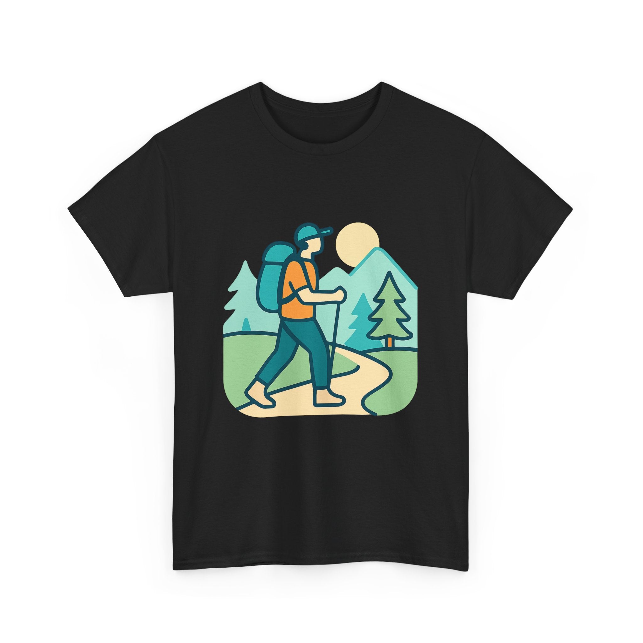 Premium Unisex Hiking Trails T-Shirt | Outdoor Adventure Apparel