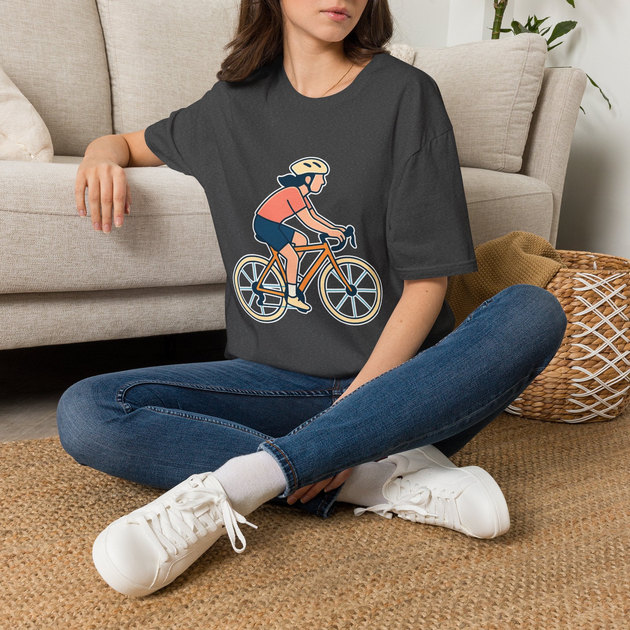 Cycling Life Unisex T-Shirt | Comfortable Eco-Friendly Tee for Bike Lovers