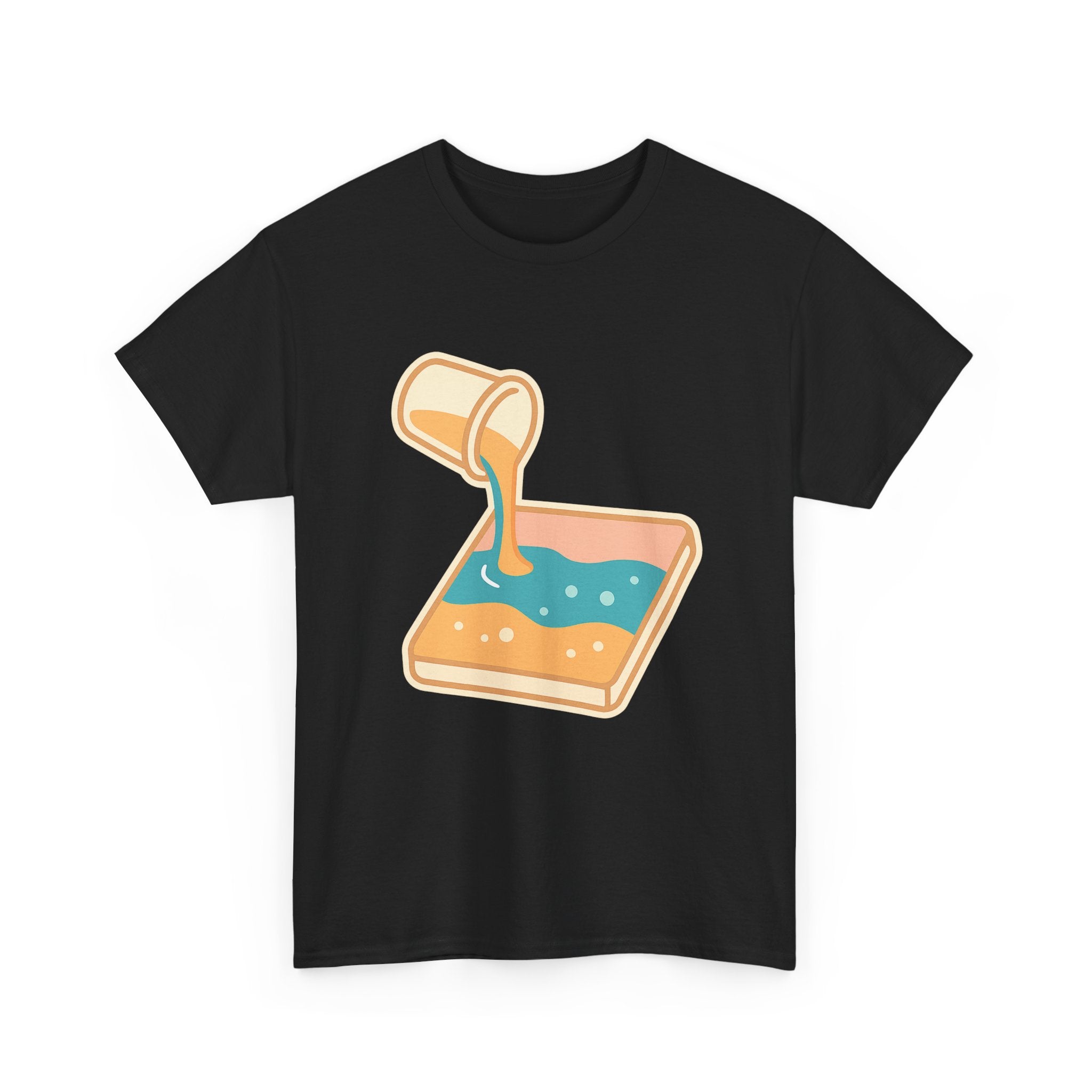 Resin Art Unisex T-Shirt | Unique Abstract Design Tee for Art Lovers