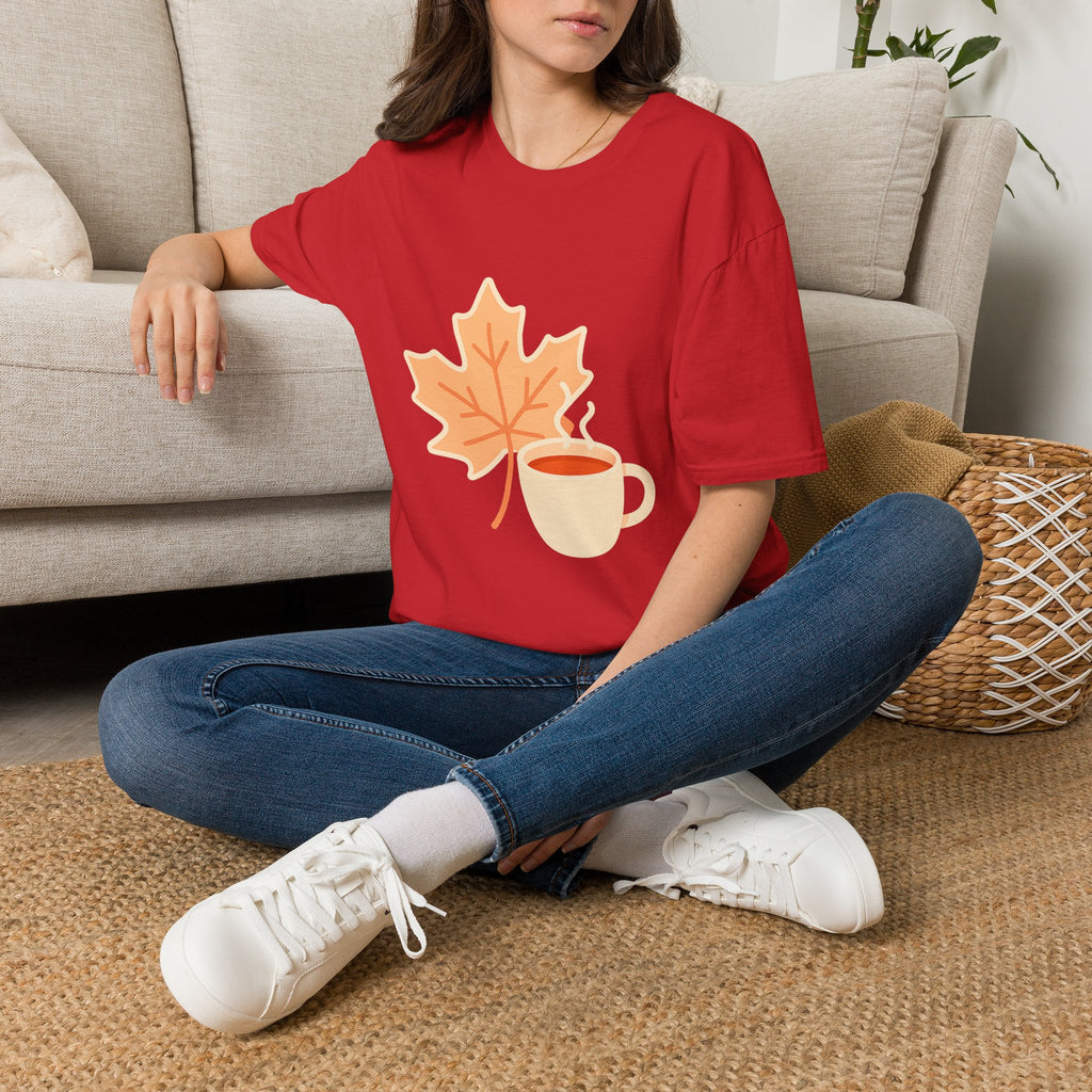 Autumn Fall Vibes Unisex T-Shirt - Cozy Seasonal Comfort Tee