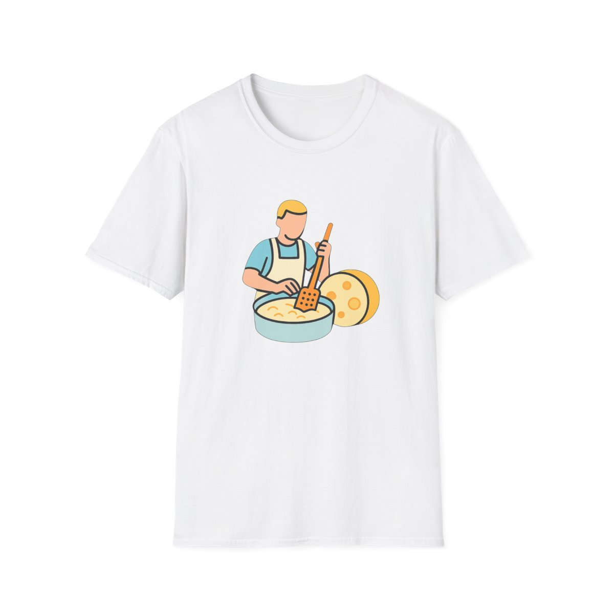 Cheesemaking T-Shirt | Unisex Artisan Cheese Maker Tee
