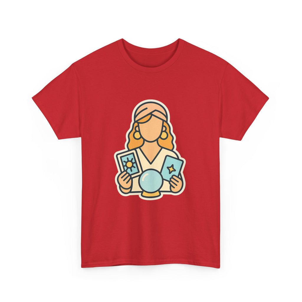 Tarot Reader Unisex T-Shirt | Mystical Apparel for Divination Enthusiasts