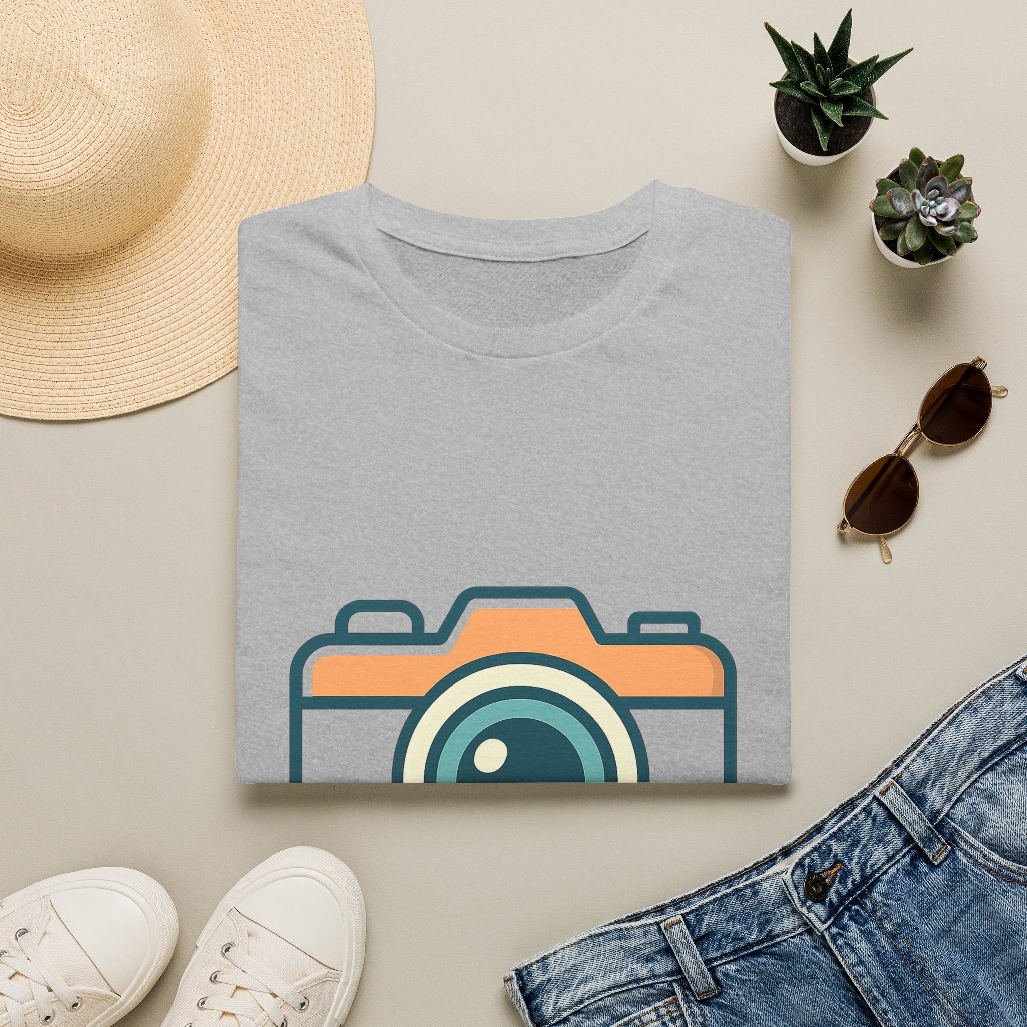 Photography Camera T-Shirt | Unisex Tee for Photographers & Creatives
