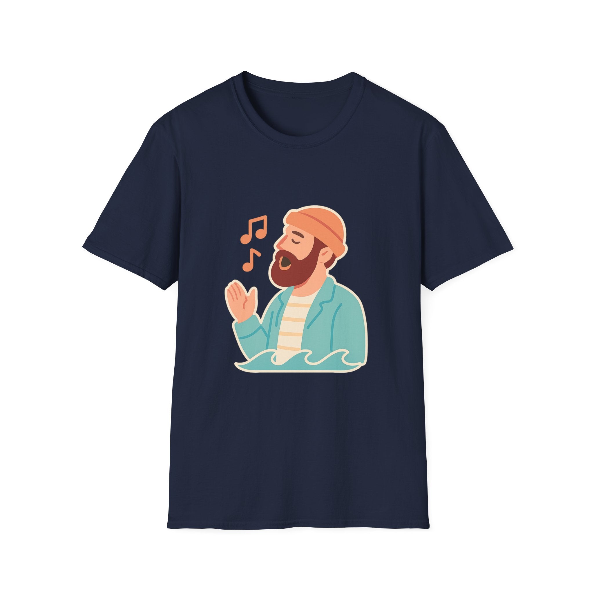 Sea Shanty Singing Graphic T-Shirt