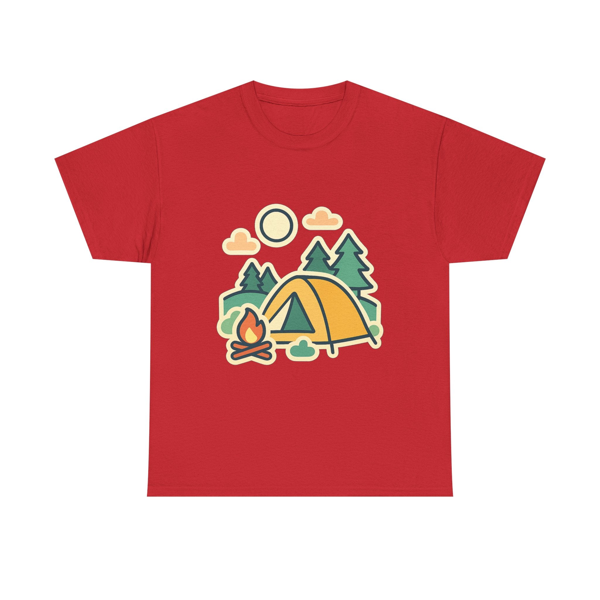 Camping Outdoors Adventure Unisex T-Shirt - Soft Comfortable Tee