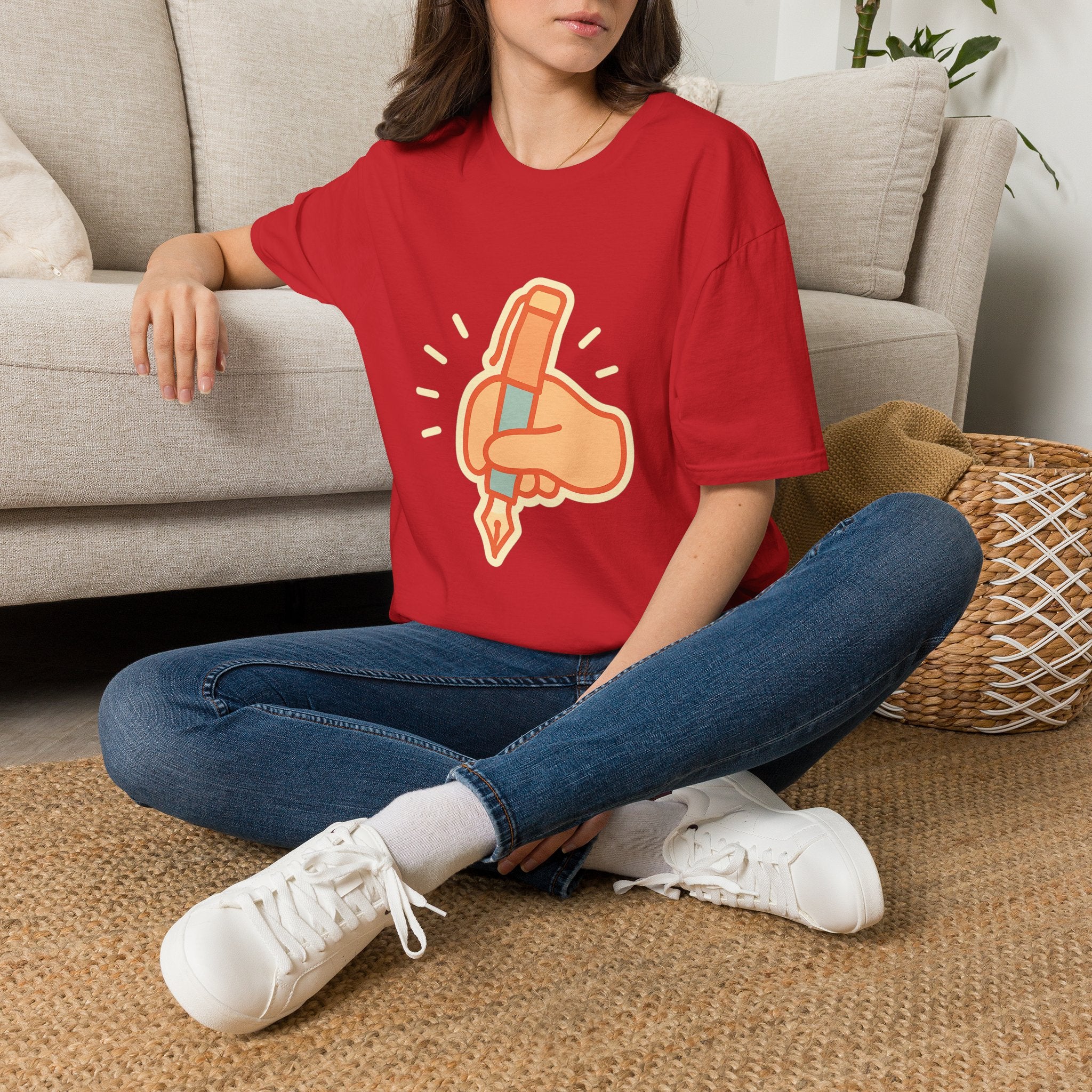 Fountain Pen Enthusiast Unisex T-Shirt | Soft Cotton Tee for Ink Lovers