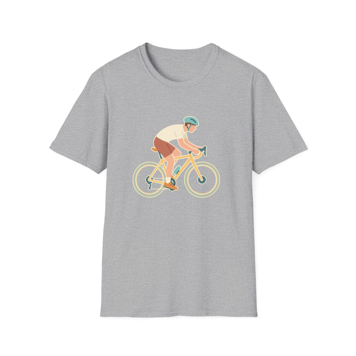 Gravel Cycling T-Shirt | Unisex Adventure Tee for Off-Road Riders