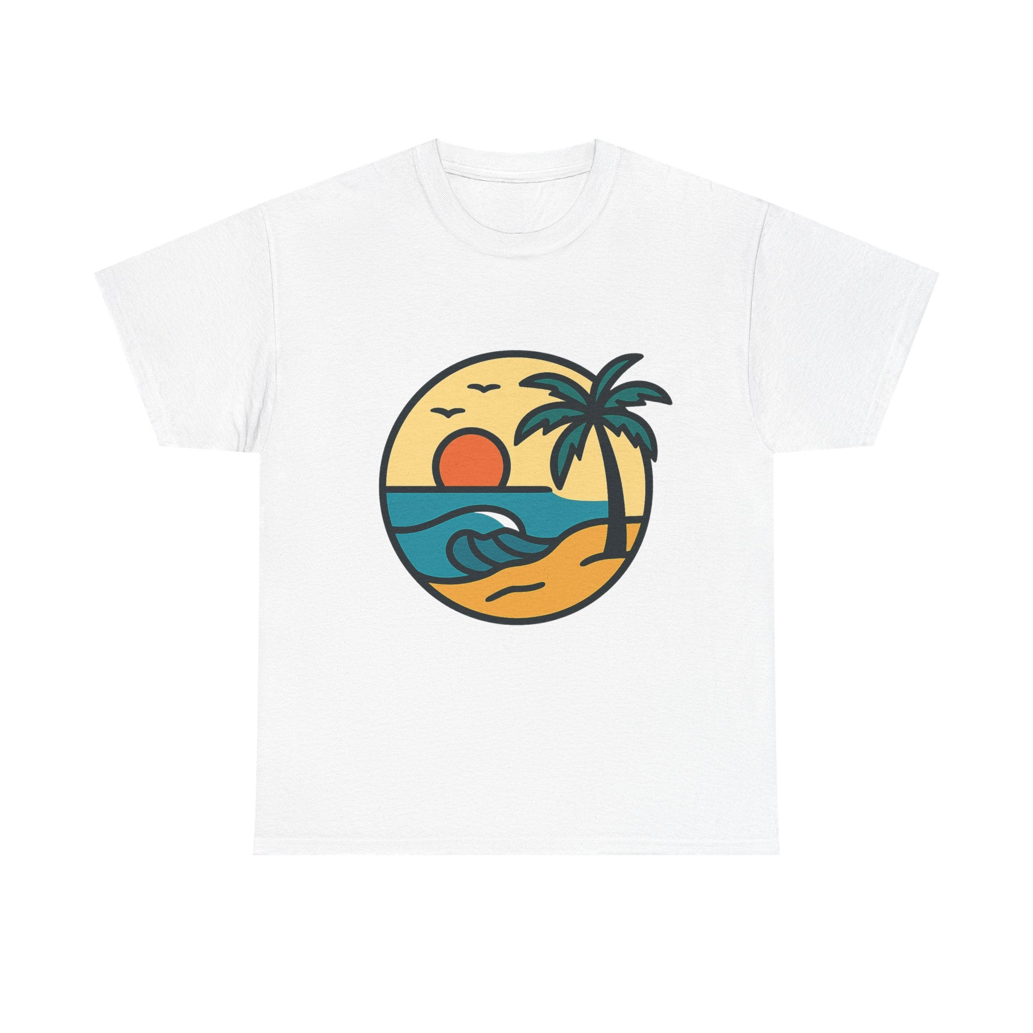 Vintage Beach Vibes Unisex T-Shirt | Soft Comfort Tee for Summer