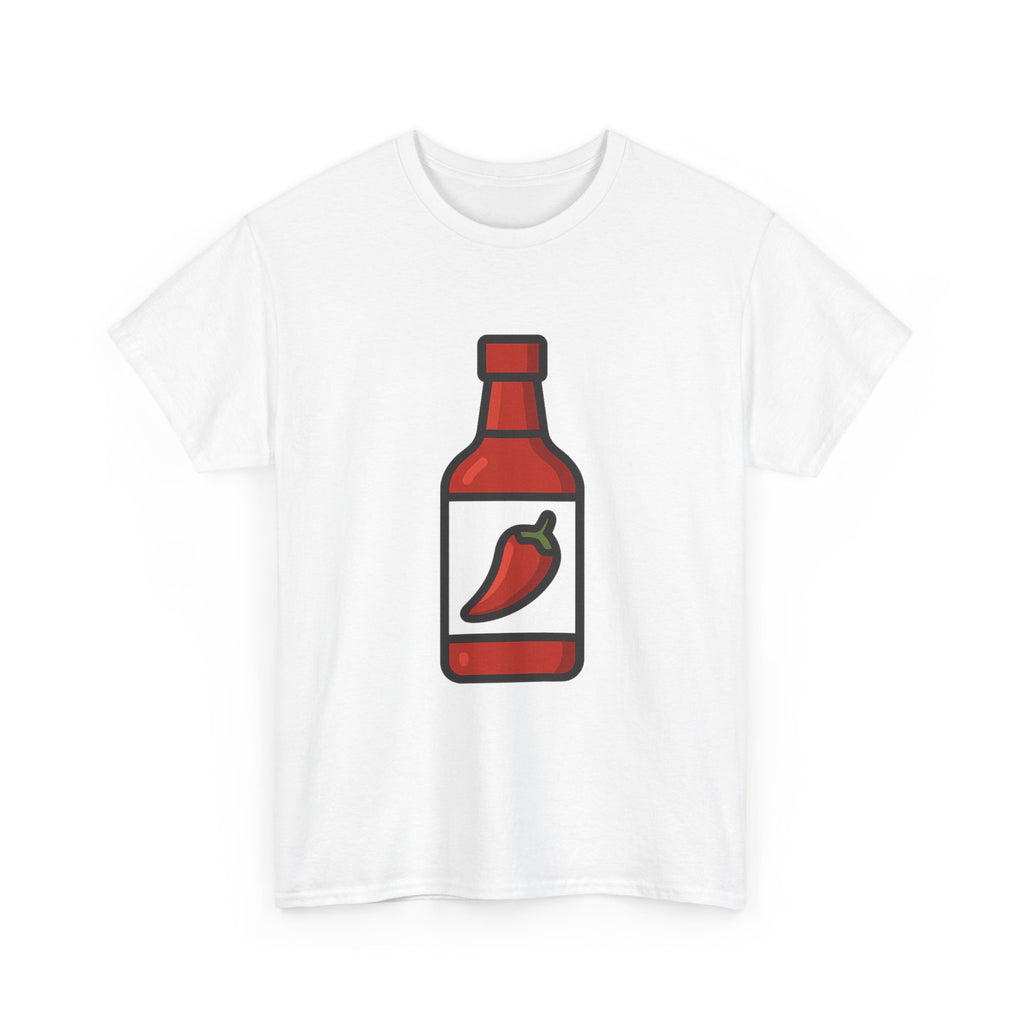 Hot Sauce & Chili Lover Unisex T-Shirt | Soft Cotton Tee for Spicy Food Fans