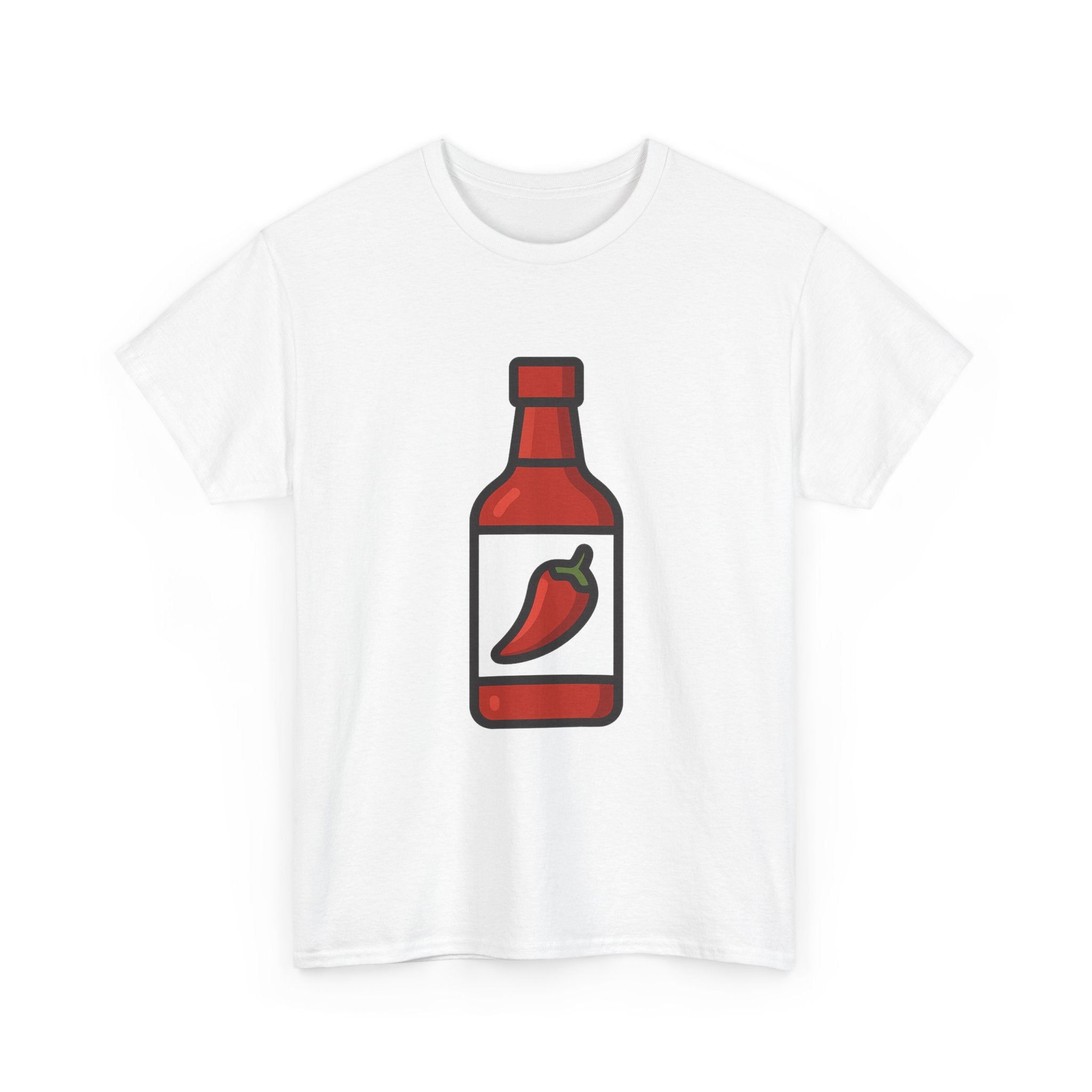 Hot Sauce & Chili Lover Unisex T-Shirt | Soft Cotton Tee for Spicy Food Fans