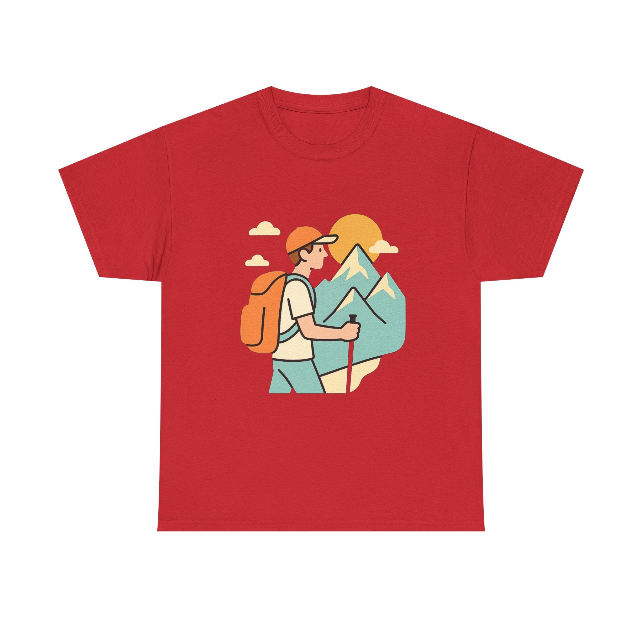 Mountain Adventure Unisex T-Shirt | Outdoor Hiking Tee for Men & Women