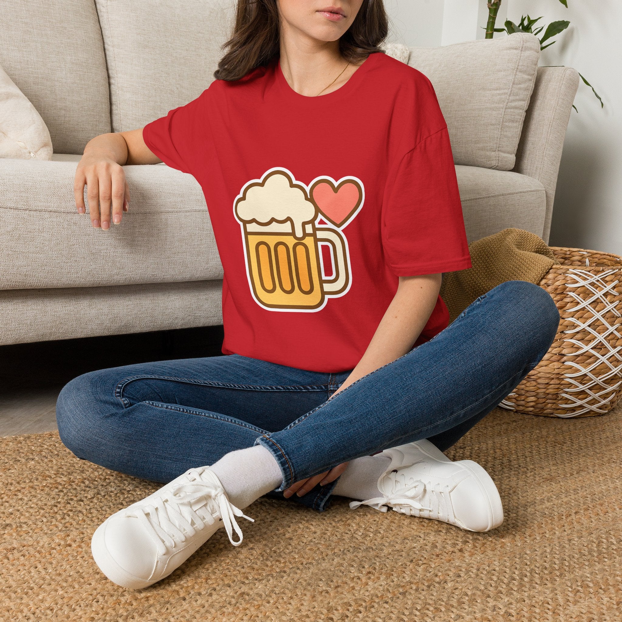 Beer Lover Gift for Brother - Funny Unisex T-Shirt Just Because Present