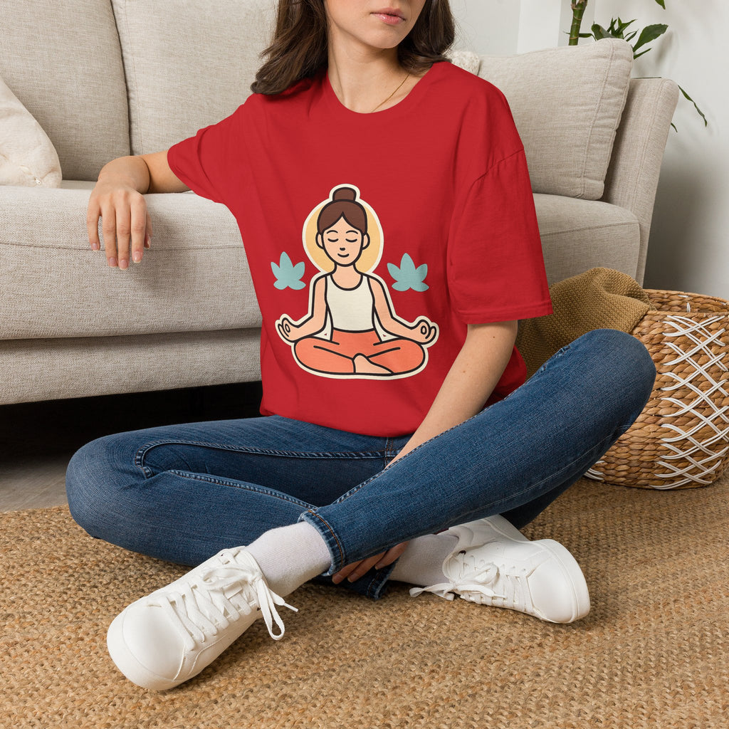 Retirement Gift for Coworker - Zen Yoga Unisex T-Shirt | Perfect Mindfulness Gift