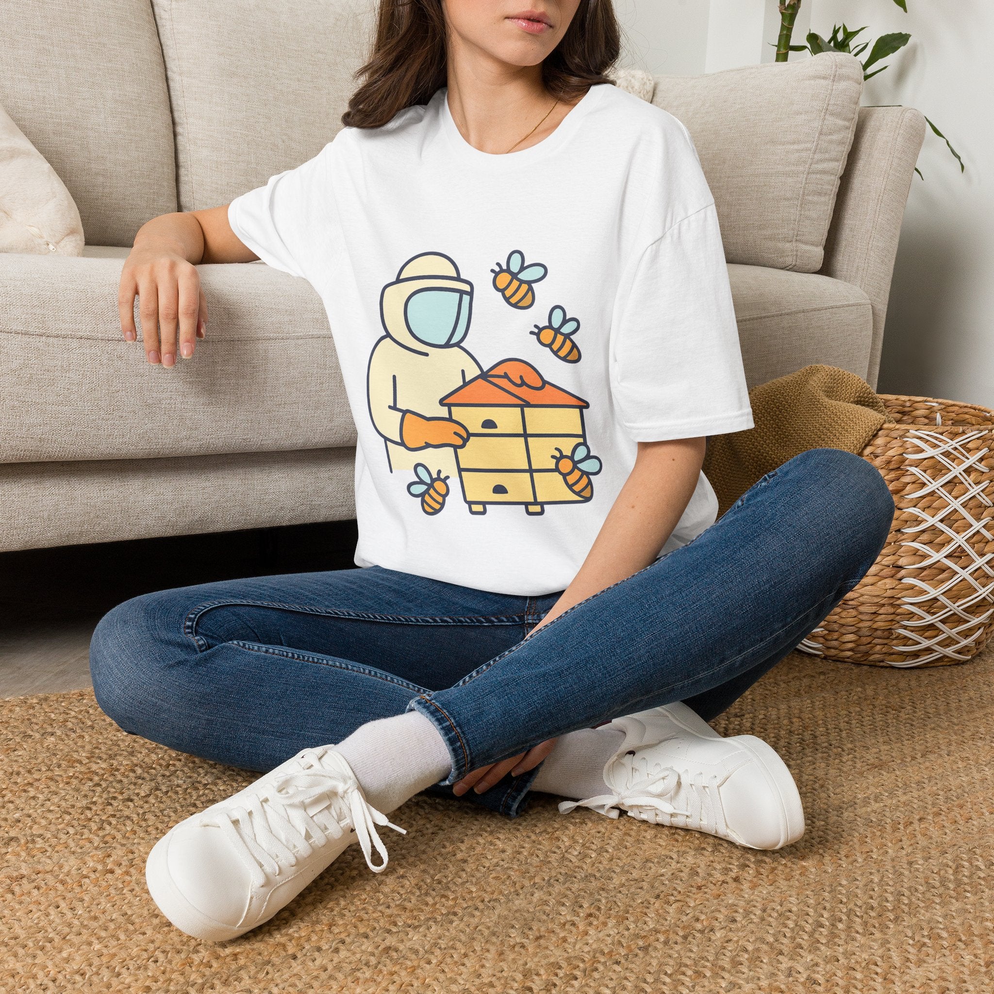 Beekeeping T-Shirt for Beekeepers | Unisex Soft Cotton Tee