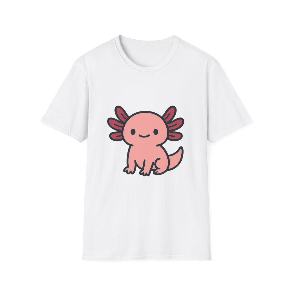 Cute Axolotl T-Shirt | Unisex Soft Tee for Aquatic Animal Lovers