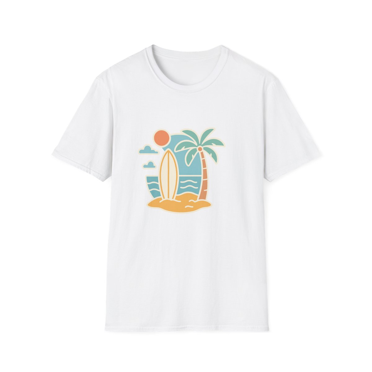 Vintage Beach Vibes Unisex T-Shirt | Soft Comfort Tee for Summer