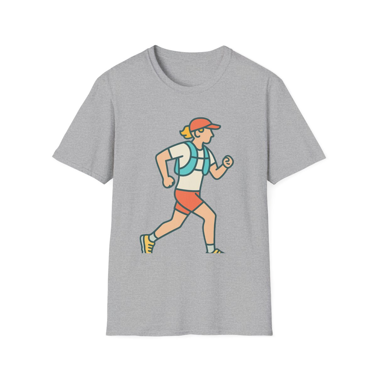 Ultramarathon Trail Runner Unisex T-Shirt | Soft Comfortable Tee for Endurance Athletes