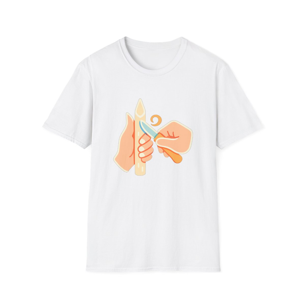 Wood Carving Whittling Artist Unisex T-Shirt - Premium Soft Tee