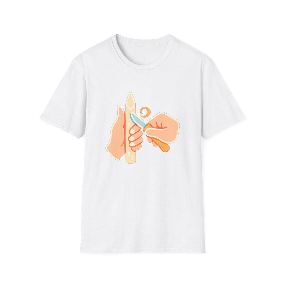 Wood Carving Whittling Artist Unisex T-Shirt - Premium Soft Tee