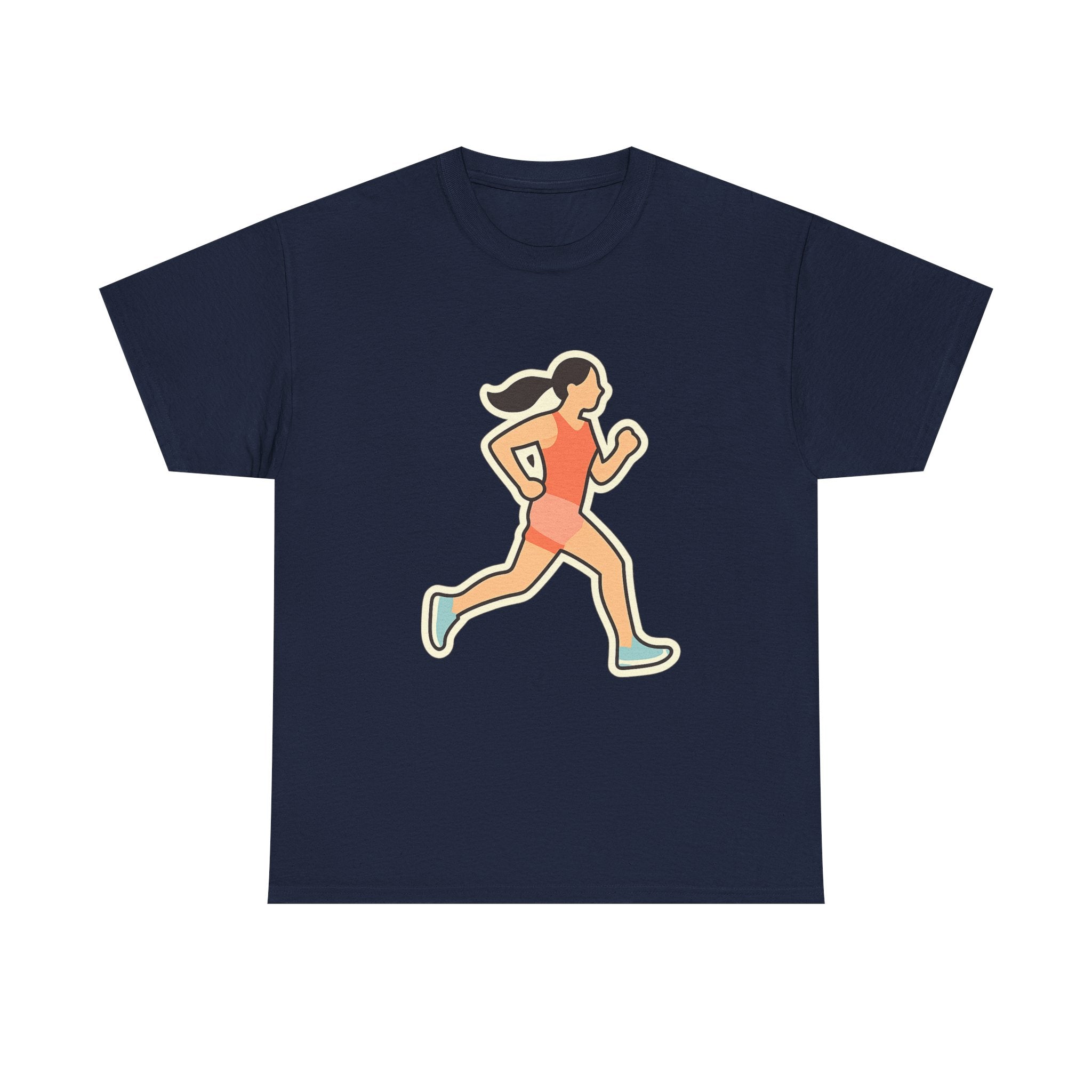 Marathon Runner Unisex T-Shirt | Comfortable Cotton Tee for Running Enthusiasts