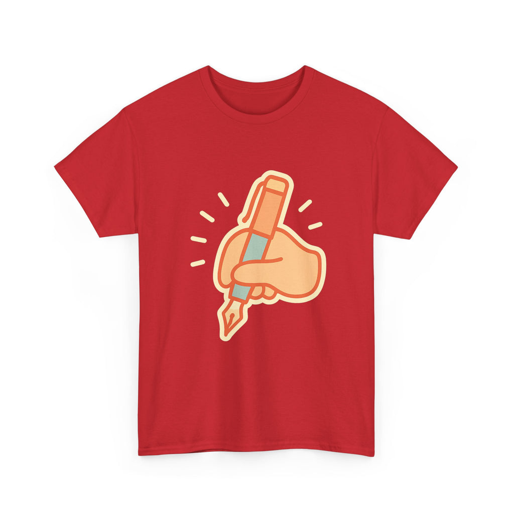 Fountain Pen Enthusiast Unisex T-Shirt | Soft Cotton Tee for Ink Lovers