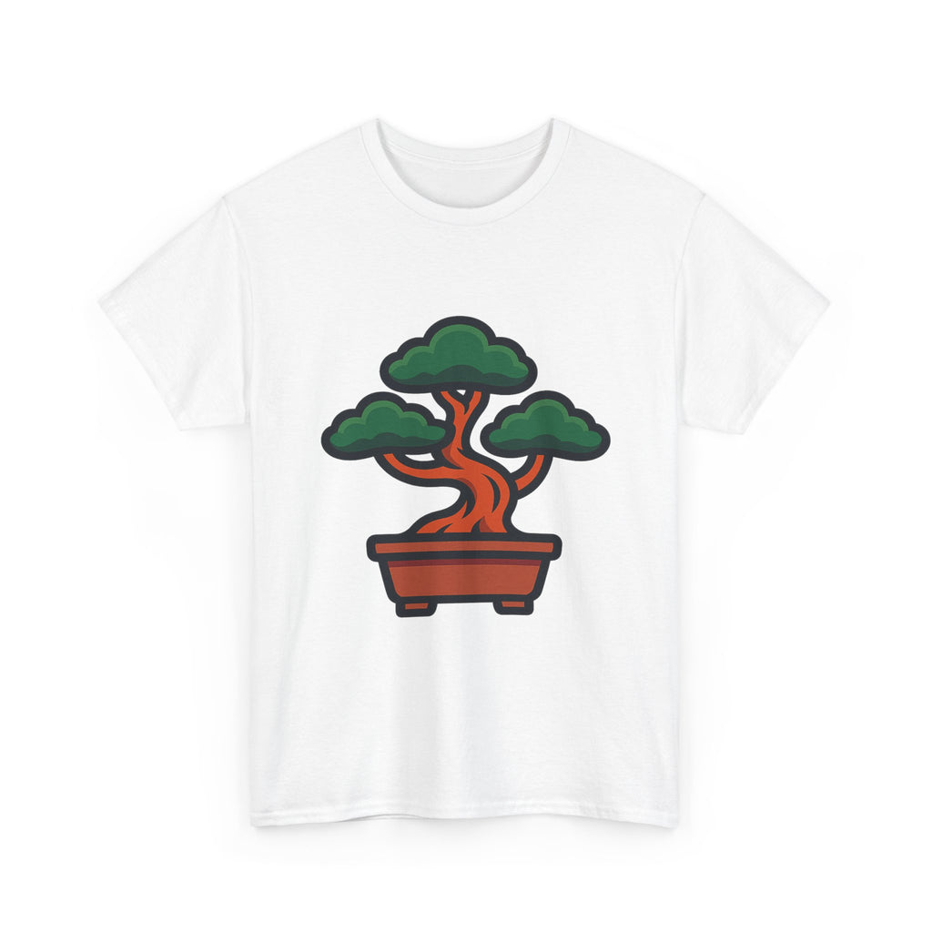 Bonsai Tree Unisex T-Shirt | Minimalist Art Tee for Nature Lovers