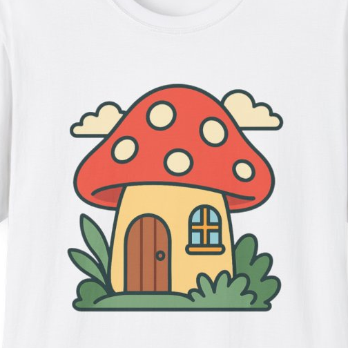 Mushroom Cottagecore T-Shirt | Unisex Soft Tee & Forest Aesthetic Gift