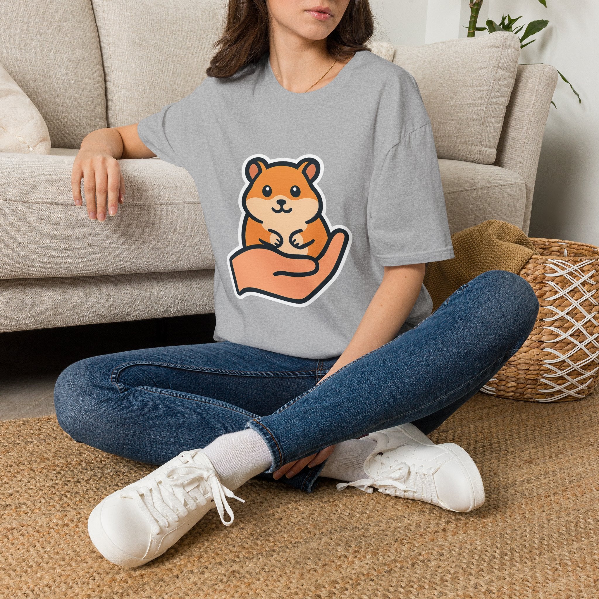 Cute hamster owner t-shirt – for pet owners
