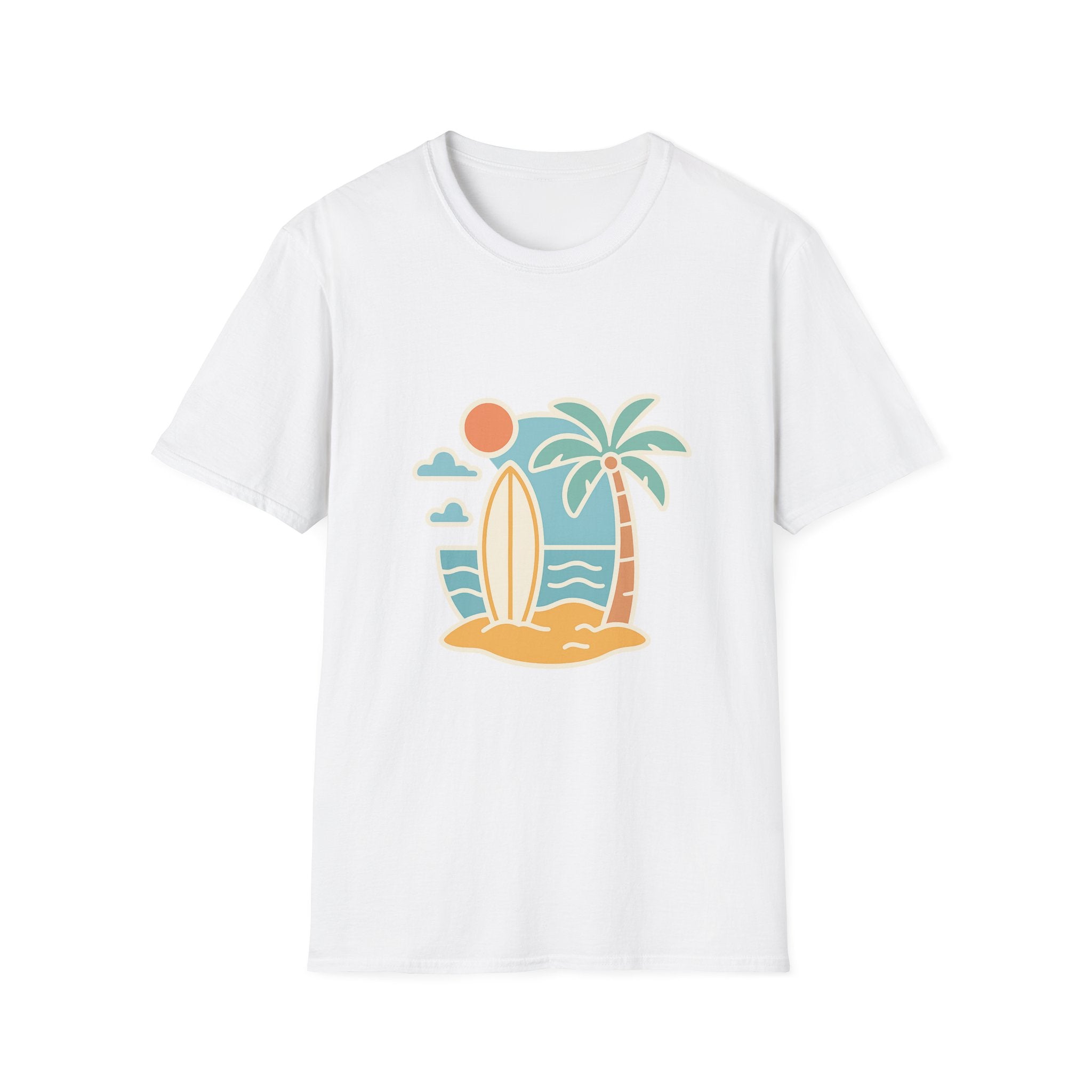 Vintage Beach Vibes Unisex T-Shirt | Soft Comfort Tee for Summer