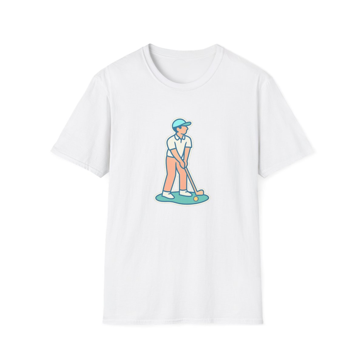 Golf Life Unisex T-Shirt | Premium Cotton Tee for Golf Lovers