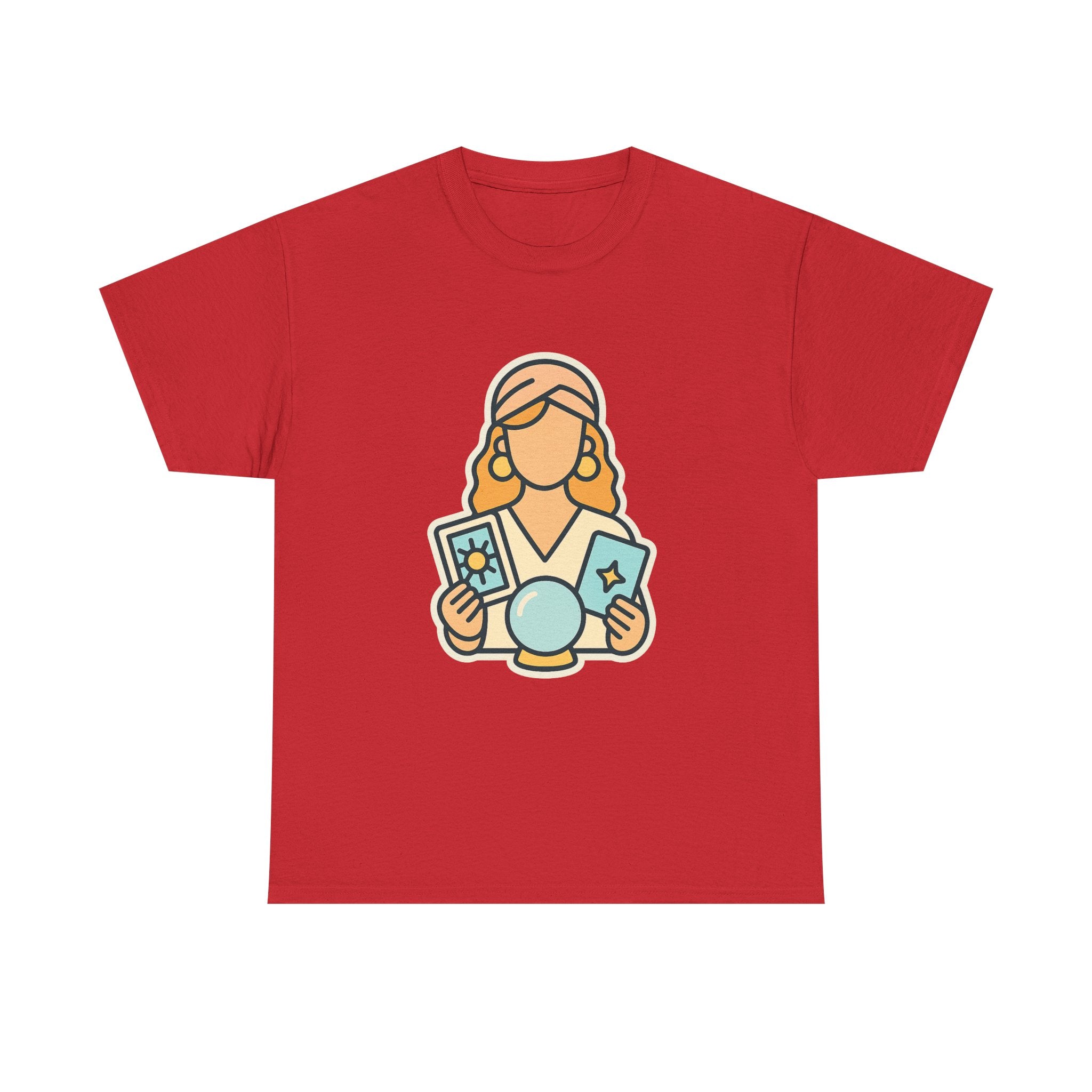 Tarot Reader Unisex T-Shirt | Mystical Apparel for Divination Enthusiasts