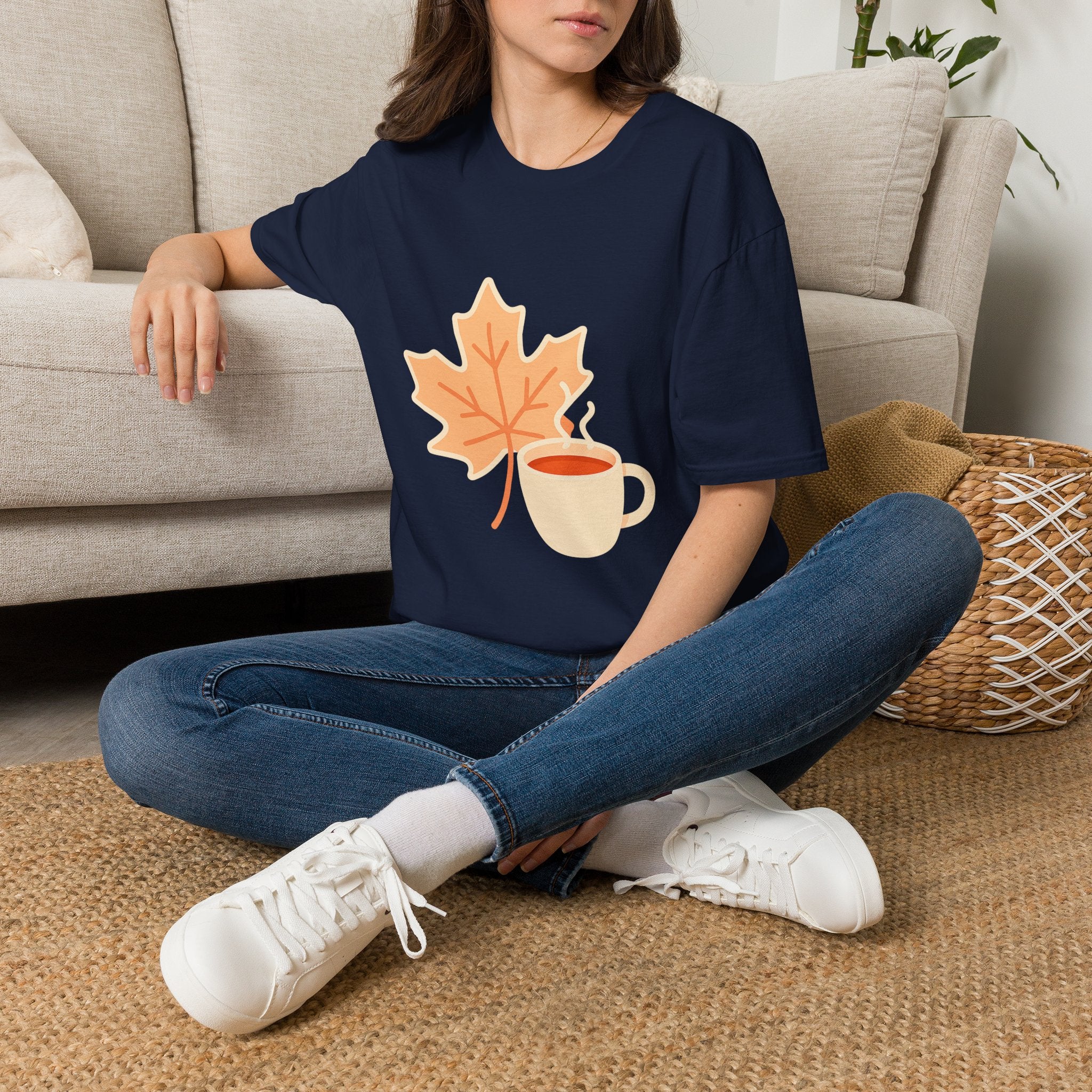Autumn Fall Vibes Unisex T-Shirt - Cozy Seasonal Comfort Tee