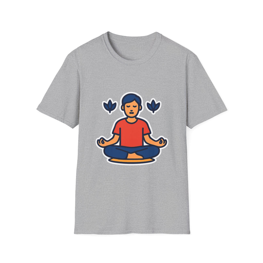 Soft meditation t-shirt – gift for peace seekers