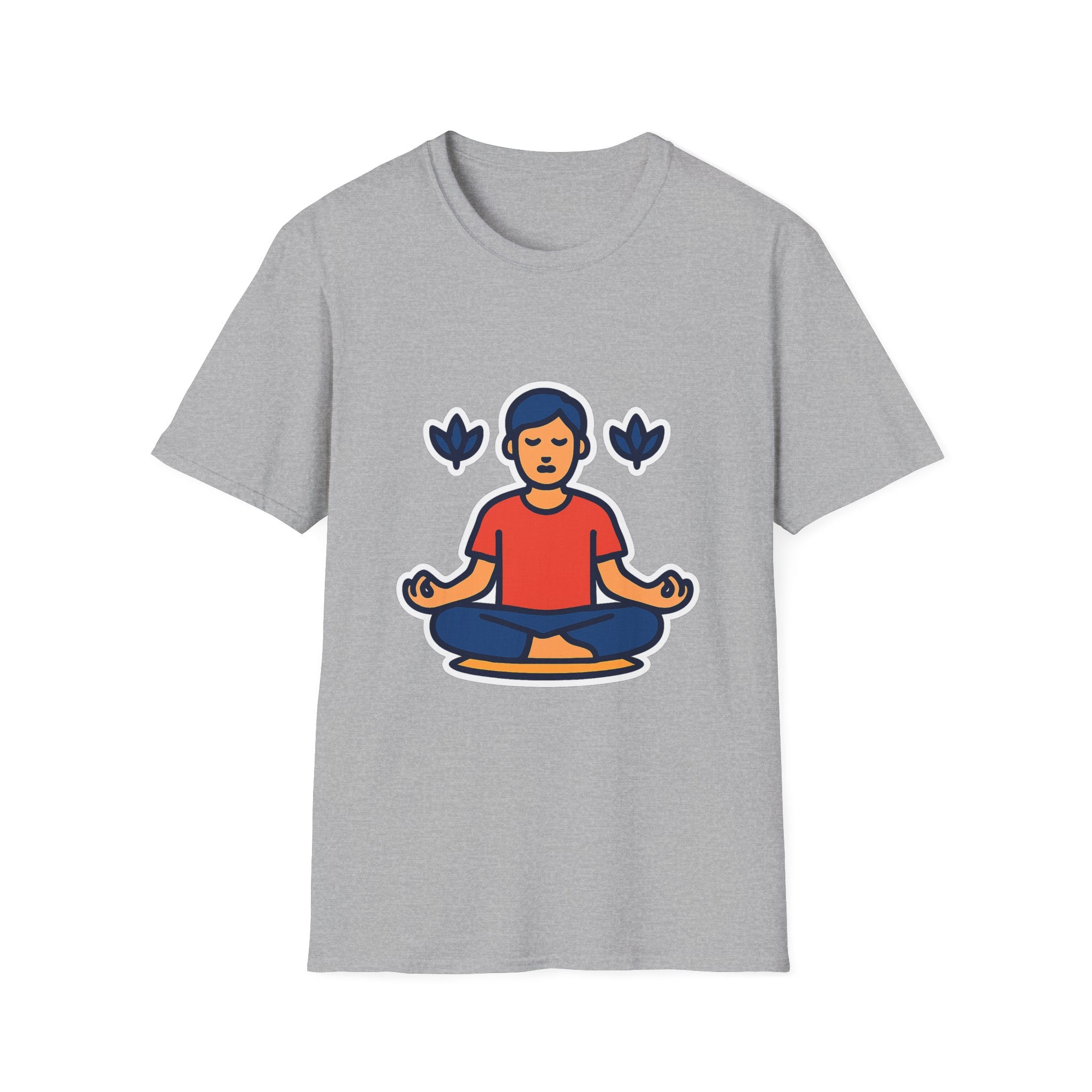 Soft meditation t-shirt – gift for peace seekers