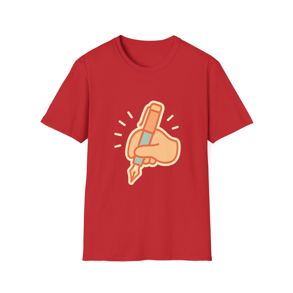 Fountain Pen Enthusiast Unisex T-Shirt | Soft Cotton Tee for Ink Lovers