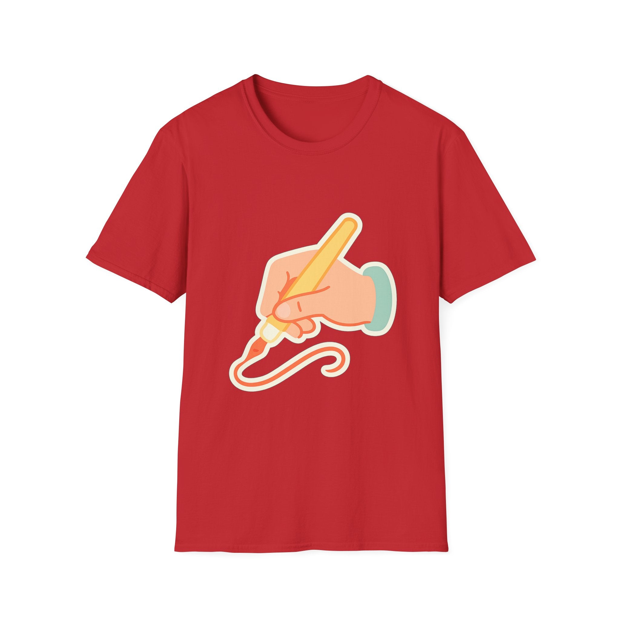 Hand Lettering Calligraphy Graphic T-Shirt