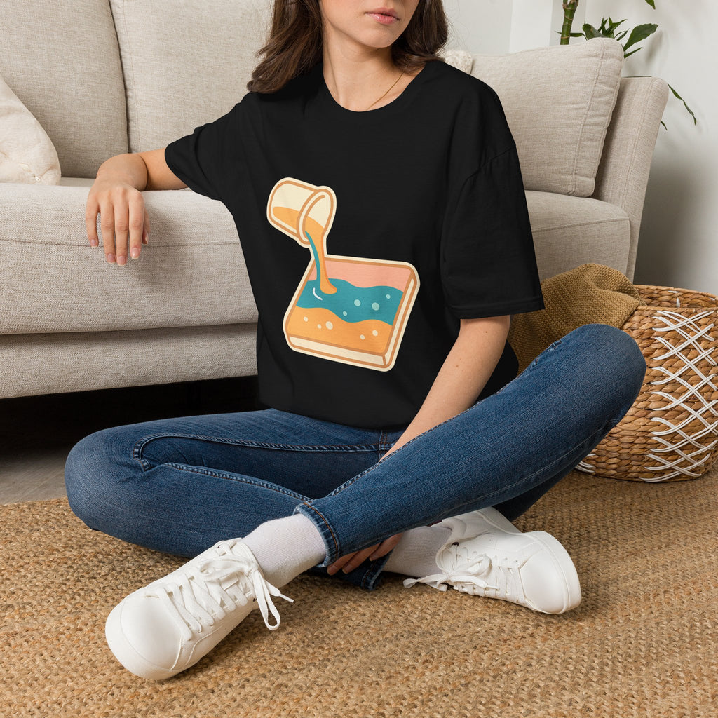 Resin Art Unisex T-Shirt | Unique Abstract Design Tee for Art Lovers