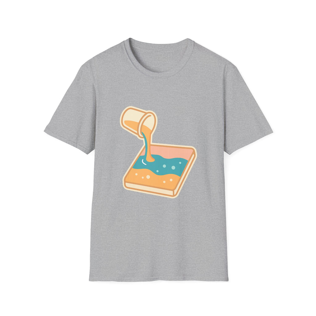 Resin Art Unisex T-Shirt | Unique Abstract Design Tee for Art Lovers