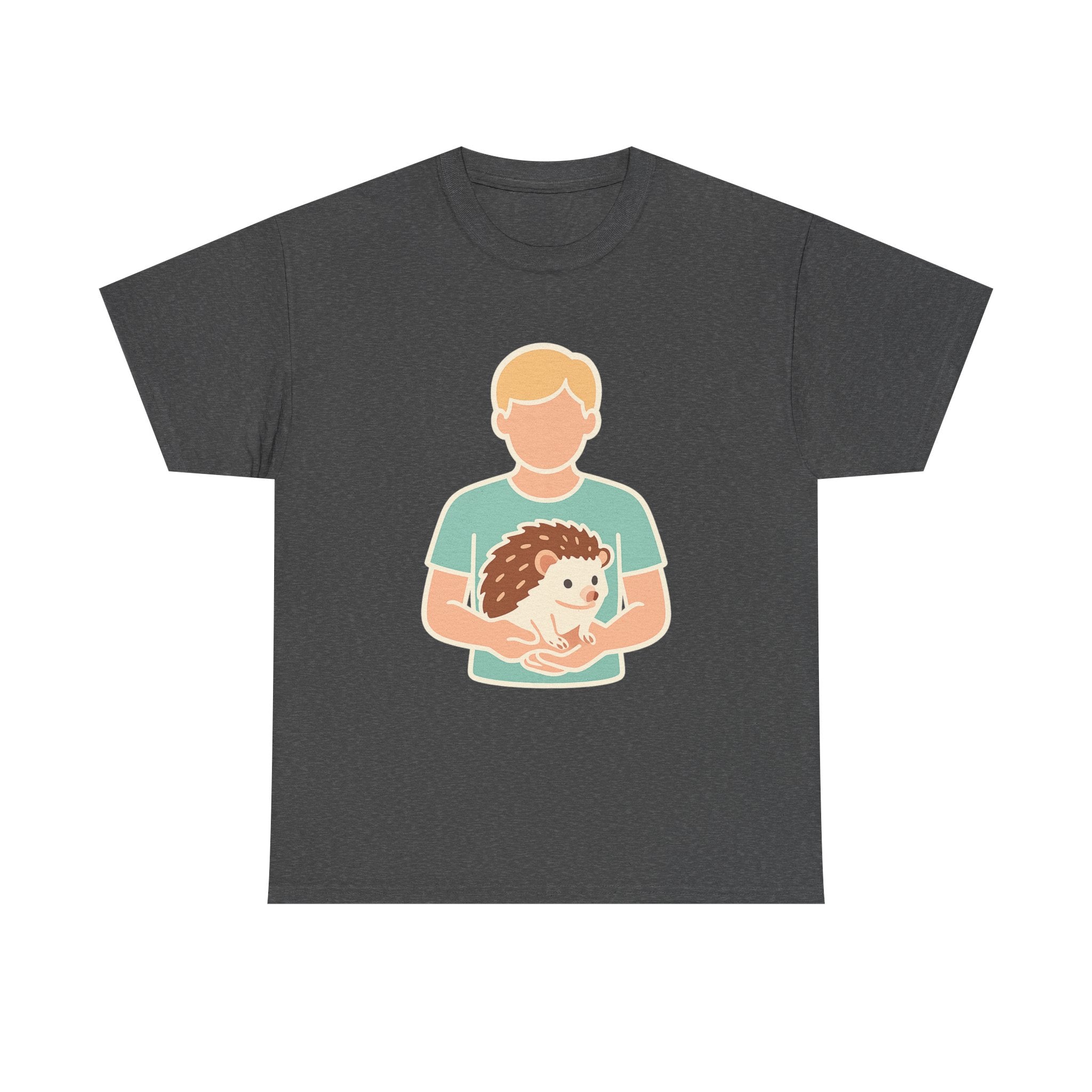 Adorable Hedgehog Owner Unisex T-Shirt - Soft Cotton Tee for Pet Lovers