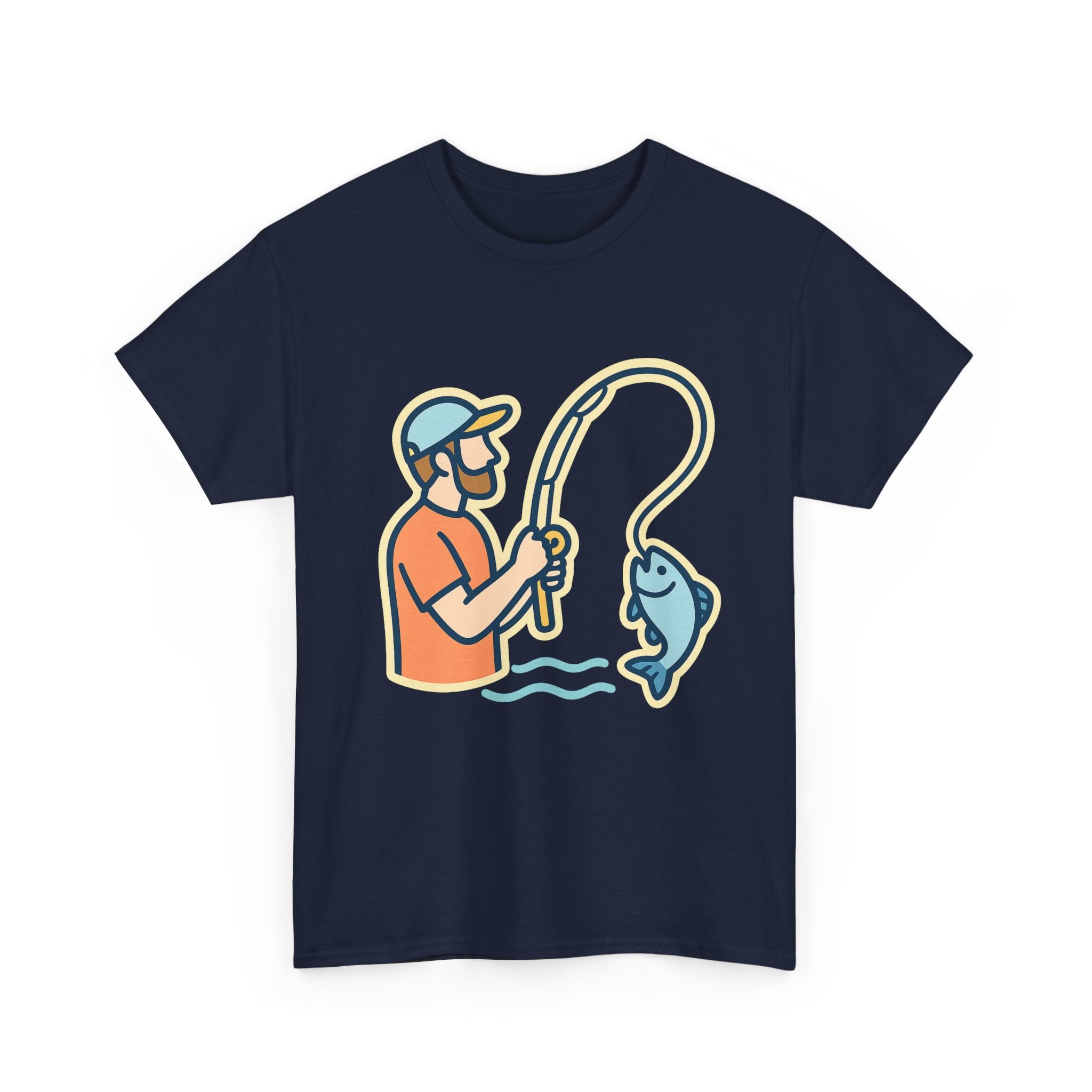 Fishing Life Unisex T-Shirt | Soft Comfort Tee for Anglers & Fishermen
