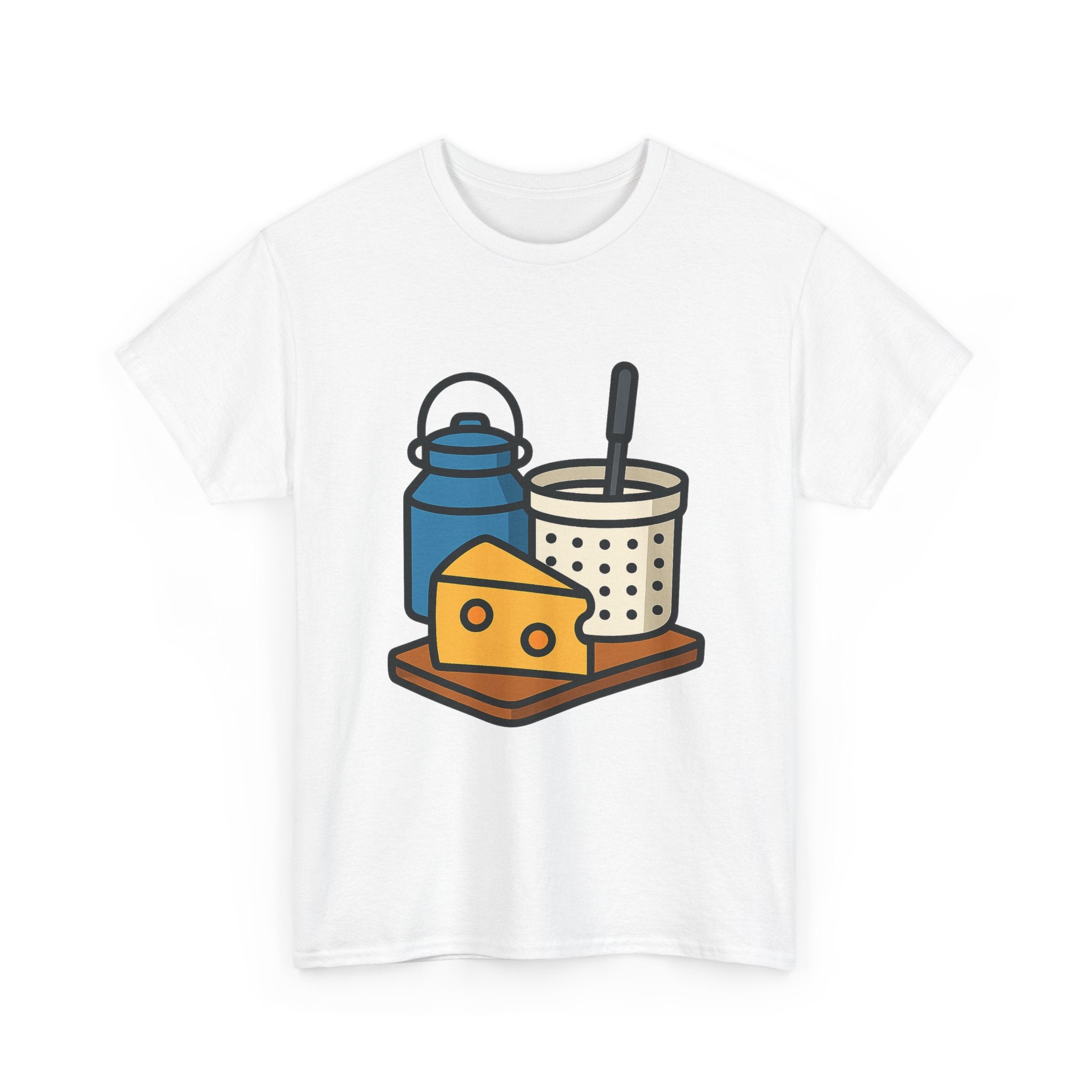 Cheesemaking T-Shirt | Unisex Artisan Cheese Maker Tee