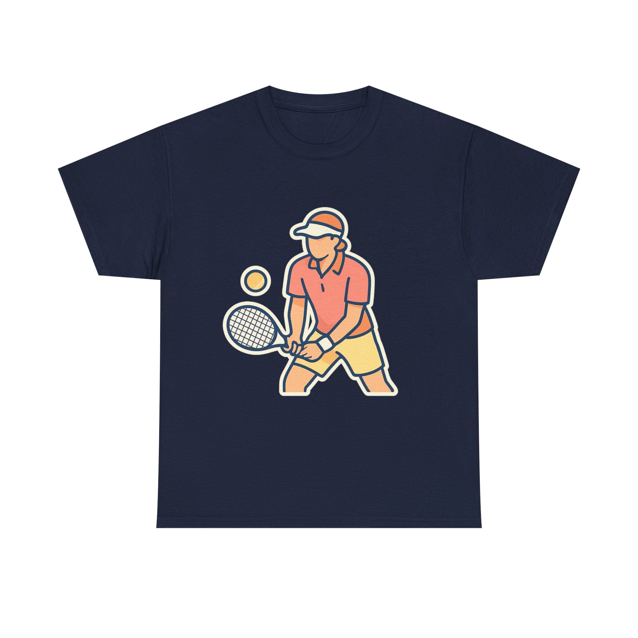 Tennis Player Unisex T-Shirt | Soft Comfortable Tee for Court Lovers