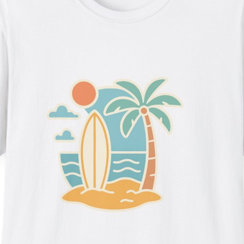 Vintage Beach Vibes Unisex T-Shirt | Soft Comfort Tee for Summer