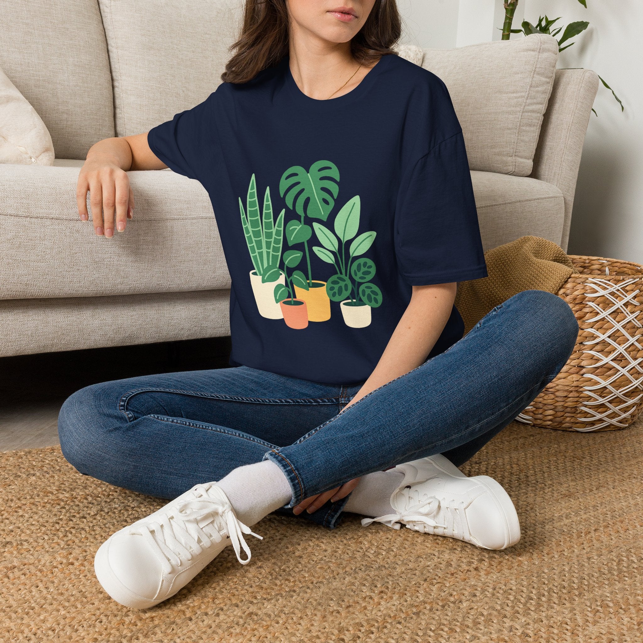 Houseplant Jungle Unisex T-Shirt | Soft Cotton Tee for Plant Lovers